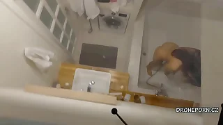 Spy cam place off limits in the shower vents tripper